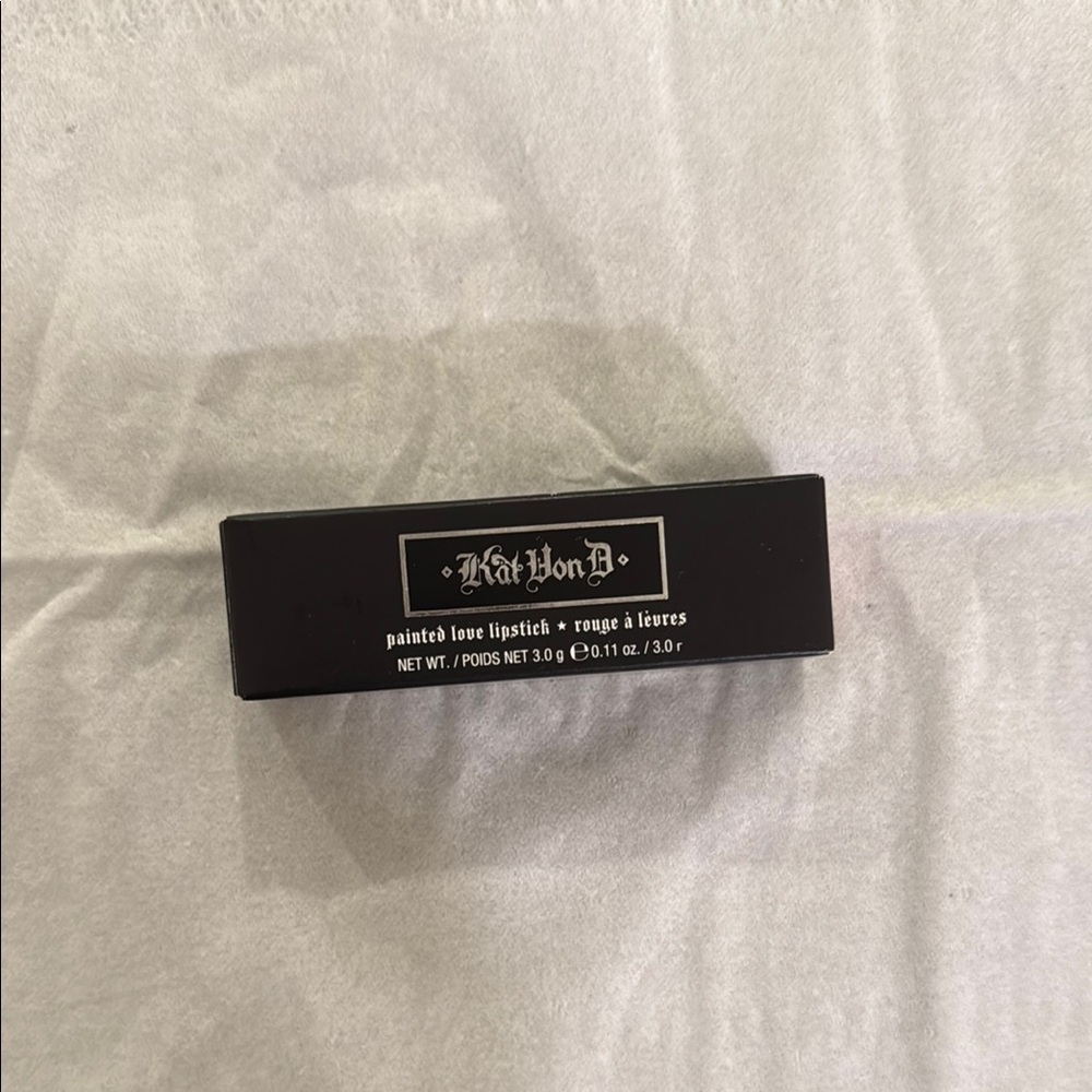Kat Von D Black Painted Love Lipstick Box